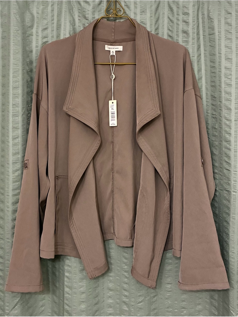 Max Studio Open-Front Blazer NWT